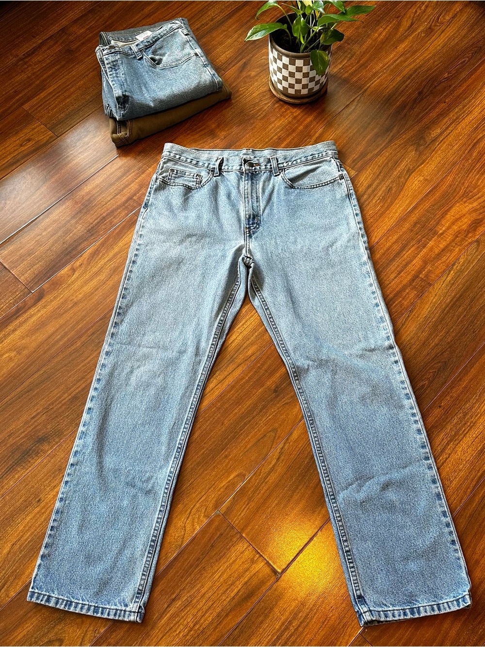 George Regular Fit Straight Leg Jeans 34x32